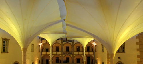 Ombrellone in Tenara® - CASTLE WEITRA  - SEFAR