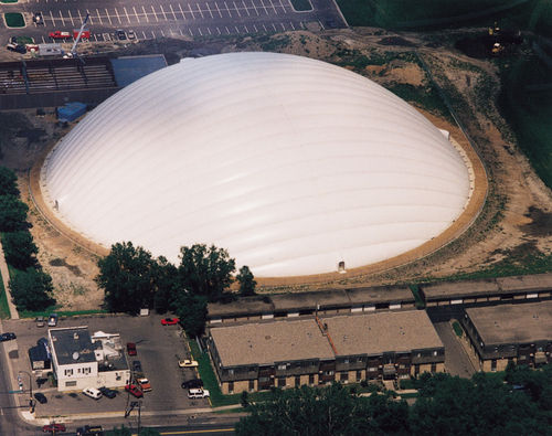 Pressostruttura - RICE & ARLINGTON SPORTS DOME - Shelter-Rite