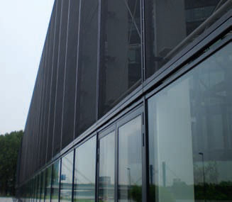 Membrana architettonica in fibra di vetro - DURASKIN B 18909 - VERSEIDAG-INDUTEX - PTFE / per rivestimento di facciata