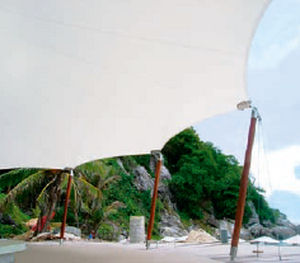 Membrana architettonica in poliestere - DURASKIN B 4951 - VERSEIDAG-INDUTEX - in PVC / per tensostruttura