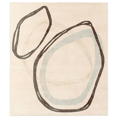 Tappeto contemporaneo - ABSTRACTION BRUTE  - Galerie Diurne - a motivi / in lana / rettangolare