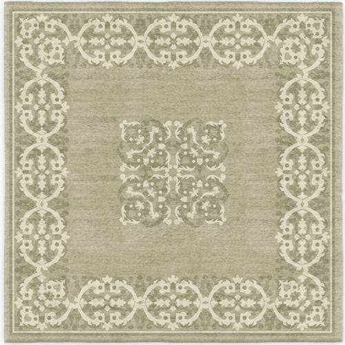 Tappeto contemporaneo - AZULEJOS  - Galerie Diurne - a motivi / in lana / in seta