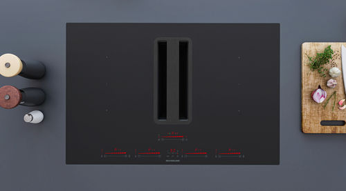 Cappa aspirante per piano di lavoro - 7110 - Silverline - per uso residenziale / con touch screen / nera