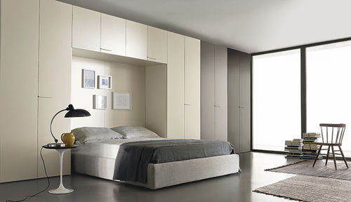 Armadio contemporaneo - MULTIPLO - Le Monde Wood - in legno / con ante battenti / a ponte
