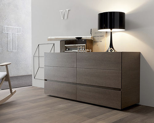 Cassettone contemporaneo - SQUARE  - Le Monde Wood - in legno / non specificato / marrone