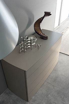 Cassettone contemporaneo - VISION  - Le Monde Wood - in legno / in legno laccato / non specificato