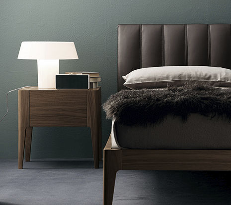Comodino contemporaneo - CHARME  - Le Monde Wood - in legno / rettangolare / per uso residenziale