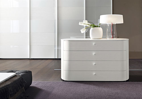 Cassettone contemporaneo - ATOLLO - Le Monde Wood - in legno / non specificato / bianco
