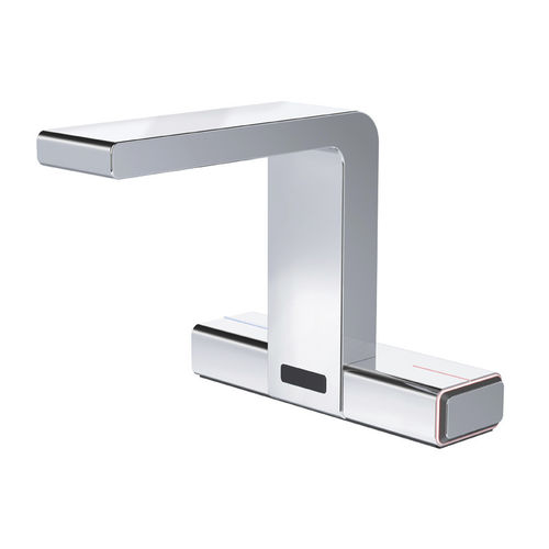 Miscelatore per lavabo - SENSO: 155.010.11 - HighTech Design Products AG - da appoggio / a infrarossi / in ottone cromato