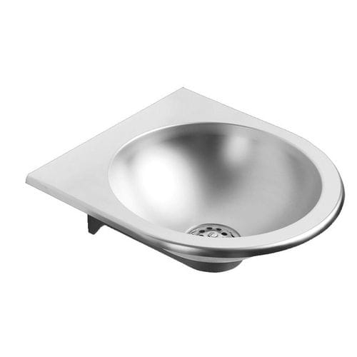 Lavabo sospeso - ROSTOCK: CONT01211211400 - HighTech Design Products AG - in acciaio inossidabile / contemporaneo