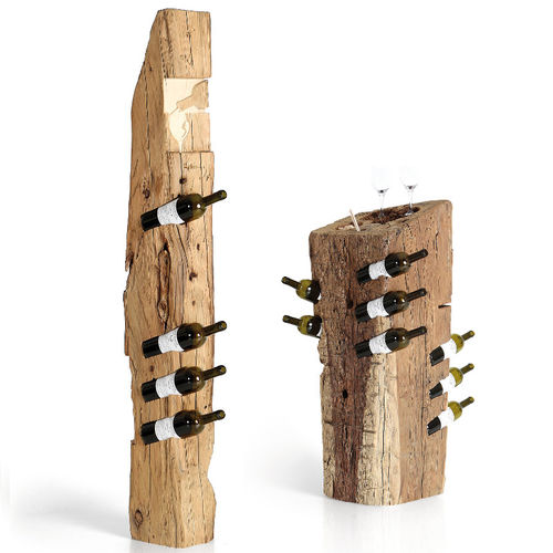 Portabottiglie da appoggio - IN LEGNO VERITAS - Bdm s.r.l. - contract