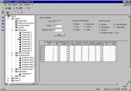 Software CAD - WINSPRINK - IDAT GmbH - di calcolo / per progettazione antincendio / 3D