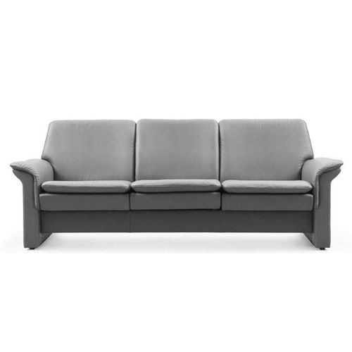 Divano contemporaneo - SAGA - Ekornes - in tessuto / in pelle / a schienale alto