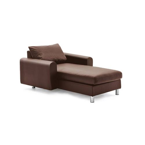 Dormeuse contemporanea - E700 - Ekornes - in tessuto / in pelle / in legno