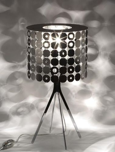 Lampada da tavolo - BUBBLE ROUND - LE LABO DESIGN - in acciaio inossidabile lucido / in acciaio inossidabile spazzolato / contemporanea