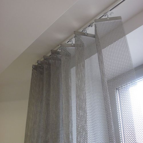 Tenda a fiori - CHAINMAIL  - LE LABO DESIGN - geometrica / in acciaio inossidabile