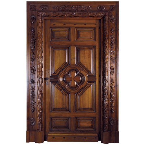 Porta d'ingresso - HAPPINESS - ATELIER BERTOLI  Design Production - in rovere / in noce / battente