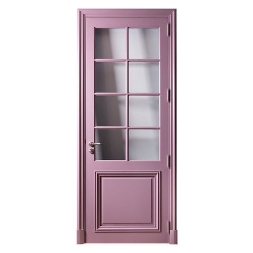 Porta da interno - HAUSSMANNIENNE PETITS BOIS - ATELIER BERTOLI  Design Production - in rovere / in noce / battente