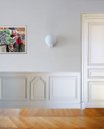 Perlina da parete - Grand Cadre - ATELIER BERTOLI  Design Production - in rovere / in noce / in legno dipinto