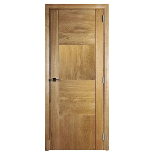 Porta da interno - DAMIER - ATELIER BERTOLI  Design Production - in rovere / battente / scorrevole