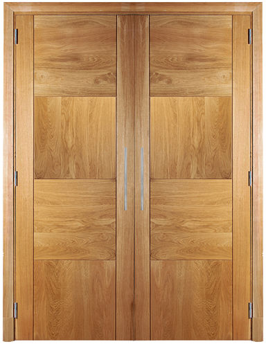 Porta per armadio da interno - DAMIER - ATELIER BERTOLI  Design Production - in rovere / in legno massiccio / battente