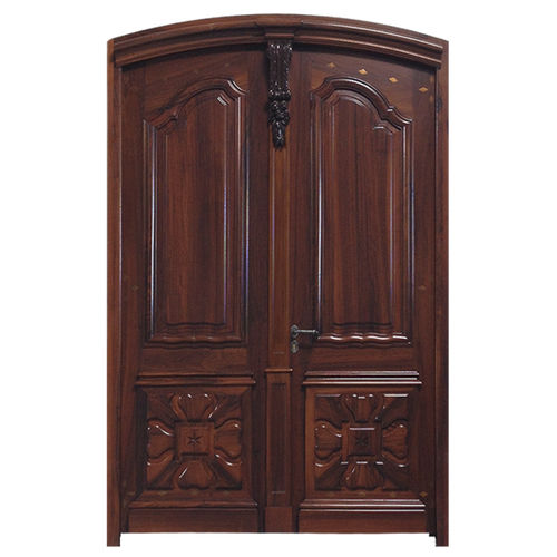 Porta d'ingresso - MONFORT STE CATHERINE - ATELIER BERTOLI  Design Production - in rovere / in noce / battente
