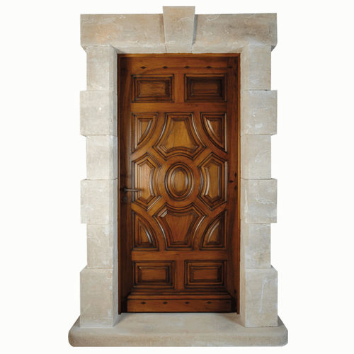 Porta d'ingresso - MÉDICIS - ATELIER BERTOLI  Design Production - in rovere / in noce / in legno esotico