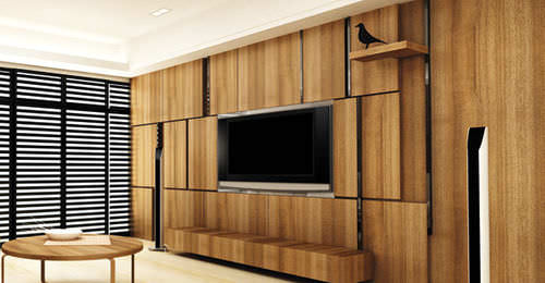 Pannello da costruzione in legno lamellare - TIMBER - SM'art - per interni