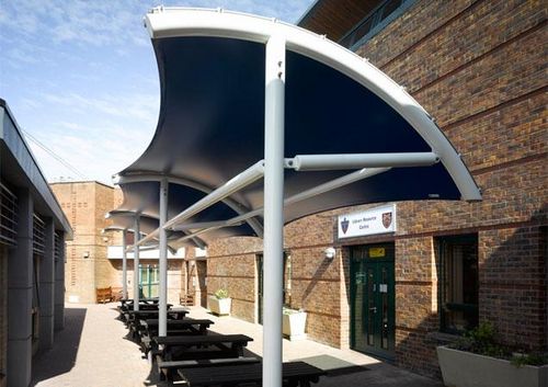 Copertura in tessuto per spazi pubblici - FORT - Fabric Architecture
