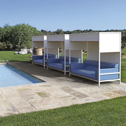 Tendone parasole in tela - Nido - SPRECH S.r.l. - per uso residenziale / per hotel / per piscina pubblica