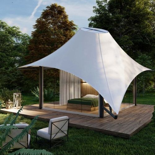 Micro-casa tipo bungalow - Pacifico - SPRECH S.r.l. - individuale / contemporanea / in acciaio
