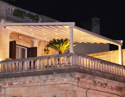 Pergola addossata - Venere - SPRECH S.r.l. - in alluminio / in acciaio / in acrilico