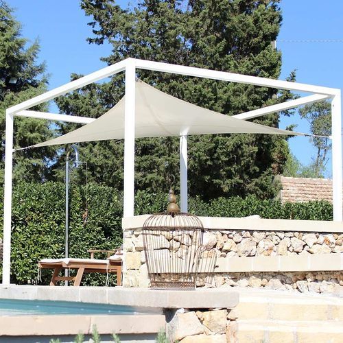 Vela ombreggiante impermeabile - Iris  - SPRECH S.r.l. - resistente agli UV / resistente al vento / per piscina pubblica