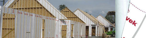 Membrana impermeabilizzante per muro - TYVEK® SOFT - Dupont Building and Construction - in rotoli / in polietilene ad alta densità HDPE
