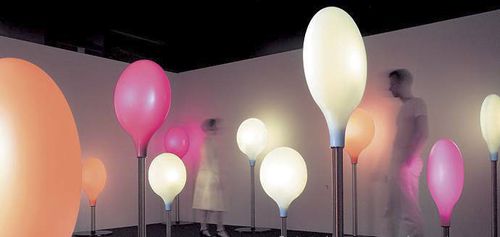 Lampada da terra - DE-LIGHTED - Dupont Building and Construction - in Corian® / design originale / da interno