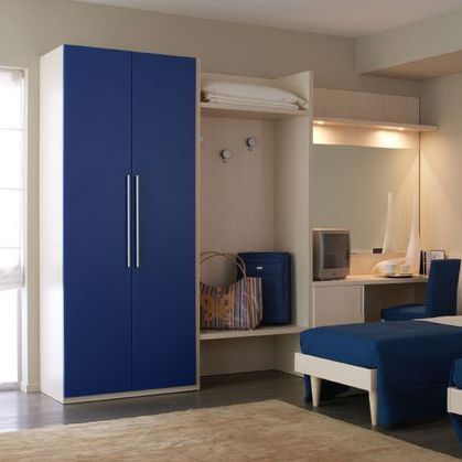 Armadio contemporaneo - Corazzin Group - Contract & hotel - in rovere / con ante battenti / per hotel