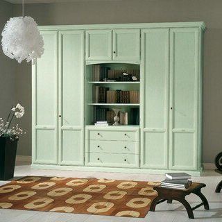 Armadio classico - OPERA-02 - Corazzin Group - Contract & hotel - in legno / con ante battenti / con libreria