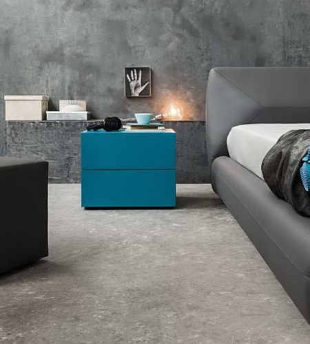 Comodino contemporaneo - TOMMY - Morassutti Arredamenti - in legno laccato / rettangolare / per uso residenziale