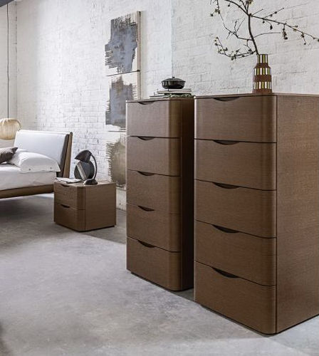 Cassettiera contemporanea - MOBY - Morassutti Arredamenti - in rovere
