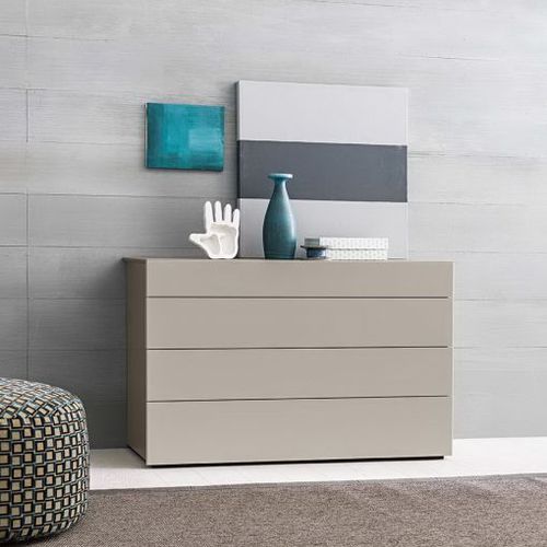 Cassettone contemporaneo - HALIFAX - Morassutti Arredamenti - in legno laccato / non specificato / beige
