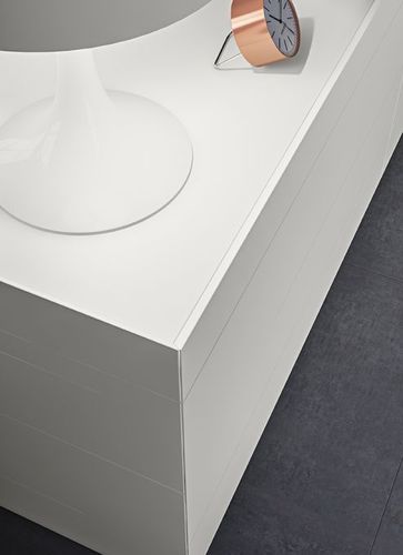 Credenza contemporanea - LIVE-04 - Morassutti Arredamenti - in legno laccato / bianca