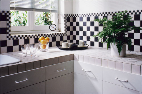 Mosaico in ceramica - PROGRESSION - EMAUX DE BRIARE - da interno / da cucina / da pavimento