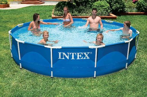 Piscina tubolare - 28210 - INTEX - da esterno / fuoriterra / in poliestere