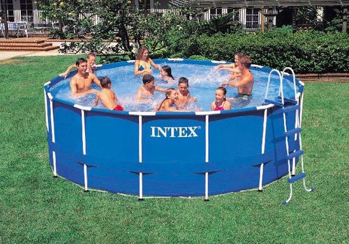 Piscina tubolare - 28235 - INTEX - da esterno / fuoriterra / in poliestere