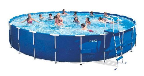 Piscina tubolare - 28261 - INTEX - da esterno / fuoriterra / in poliestere