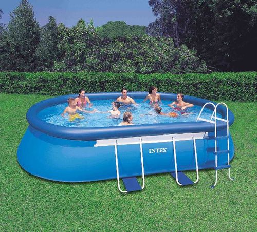 Piscina autoportante - 28191 - INTEX - da esterno / fuoriterra / in poliestere