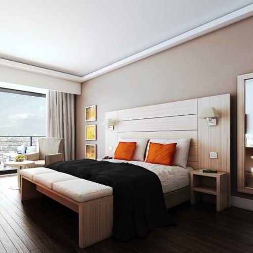 Camera d'hotel contemporanea - COMO - POITOUX