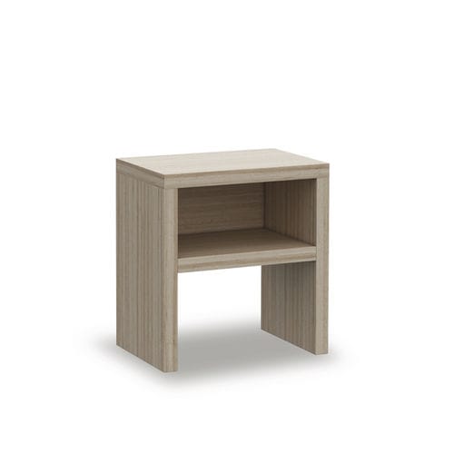 Comodino contemporaneo - COMO C003 - POITOUX - in melaminico / in laminato / con supporto in legno