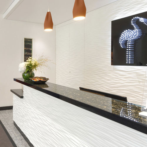 Bancone da bar - AG020 - POITOUX - in legno / in laminato / in melaminico