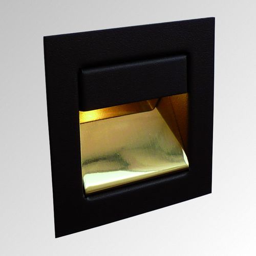 Applique contemporanea - MIURA 1 - TEKNI-LED - da interno / in cromo / quadrata